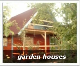 Family house garden houses