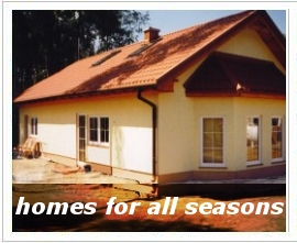 Family-house homes for alle seasons